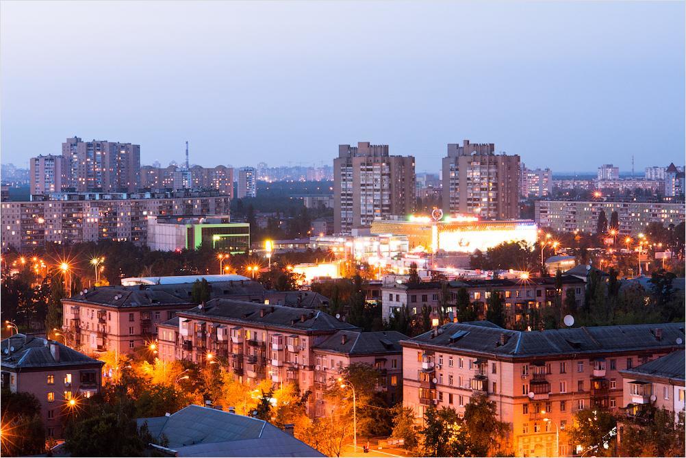 Однокомнатная Квартира На Улице Попудренко 基輔 外观 照片